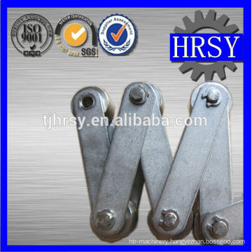 Stainless steel 304/316 double pitch conveyor chain Factory,Pitch=100,125,150,152.4mm